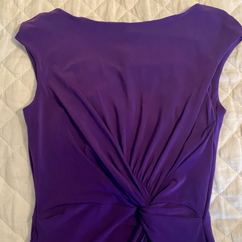 Stunning purple Ralph Lauren dress. Size 8.